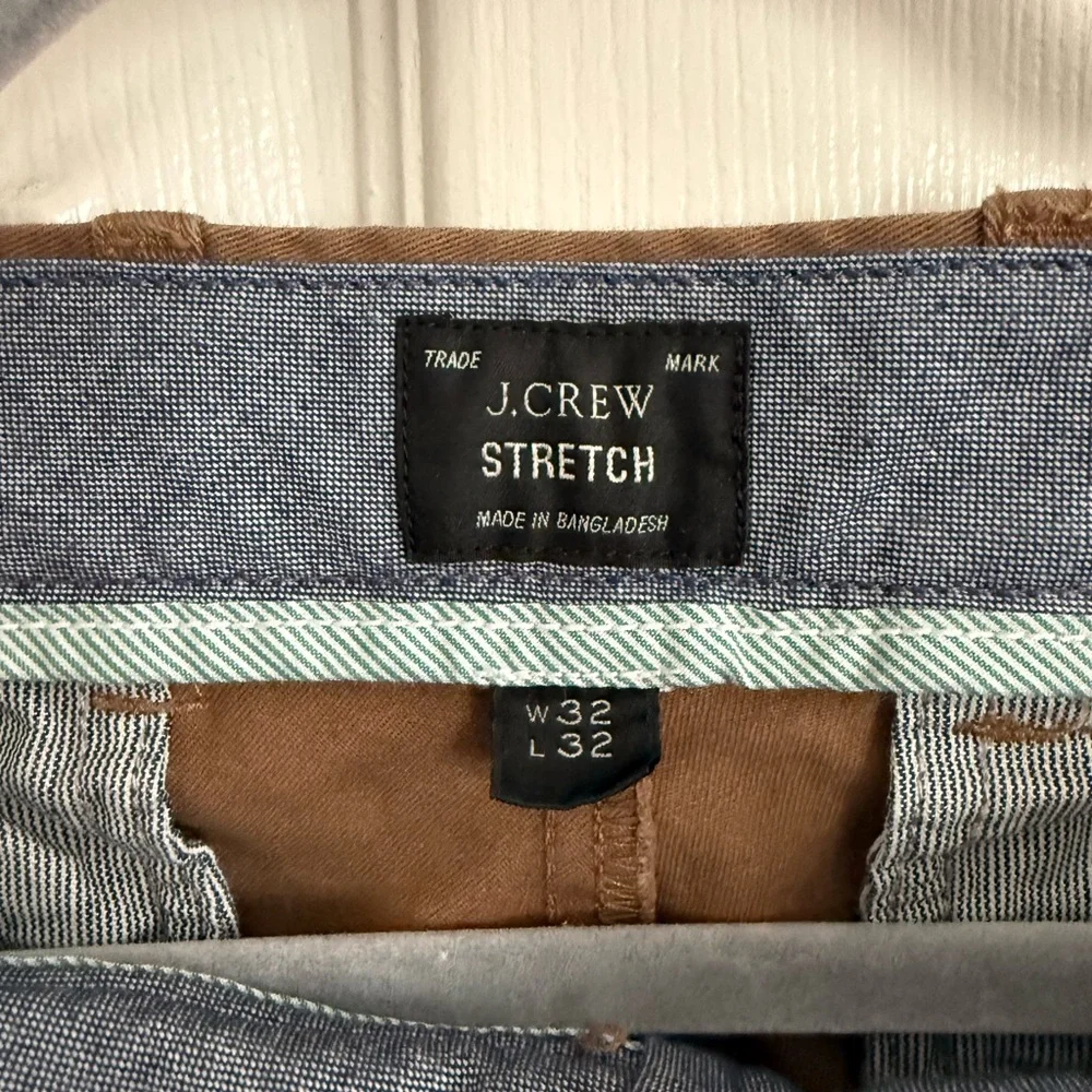 J. Crew Men's Tan Chino Pants